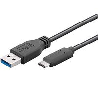 Microconnect USB3.1CA2 cavo USB 2 m USB C USB A Maschio Nero