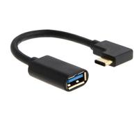 Microconnect USB3.1CAF05BH-ANG adattatore per inversione del genere dei cavi USB Type C USB-A Nero NEW