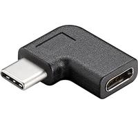 Microconnect USB3.1CCMF adattatore per inversione del genere dei cavi USB C Nero (USB-C to C angled Adapter 90? - USB-C to USB- NEW