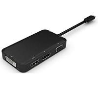Microconnect USB3.1CCOM10 cavo di interfaccia e adattatore USB C DVI-D, VGA, HDMI, DisplayPort Nero