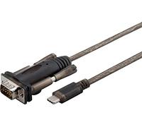 Microconnect USB3.1CRS232 cavo seriale Nero 1 m USB C DB9