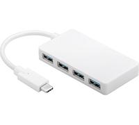 Microconnect USB3.1CUSB3 perno e concentratore USB 3.0 (3.1 Gen 1) Type-C 5000 Mbit/s Bianco