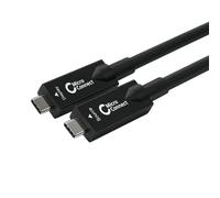 Microconnect USB3.2CC15OP cavo USB 3.2 Gen 2 [3.1 2] 15 m C Nero (Premium USB-C 1 Fiber - Hybrid Cable 15m Warranty: 24M) [USB3.2CC15OP]