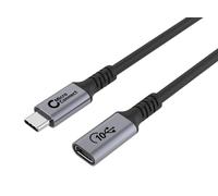 Microconnect USB3.2CC2EX cavo USB USB4 Gen 2x2 2 m USB C Nero (Premium USB-C cable Extender - 2m 10Gbps, 100W, USB 3.2 Gen - 2x NEW