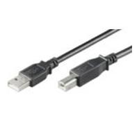 Microconnect USBAB01B cavo USB 0,1 m 2.0 USB A USB B Nero