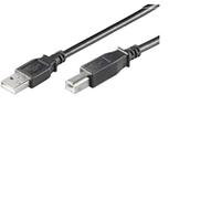 Microconnect USBAB5B cavo USB 5 m 2.0 USB A USB B Nero