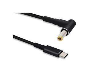 Microconnect USBC-DC-5A-20V adattatore per inversione del genere dei cavi 5.5*2.5 Nero (USB-C to DC 5,5*2,5mm 20V 5A, - 1,2m - Warranty: 60M) - Nouvo