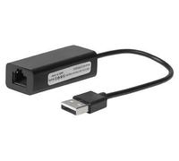 Microconnect USBETHB convertitore multimediale di rete Nero (USB2.0 to Ethernet, Black - Plug and play. - It supports, Win 7/8, NEW