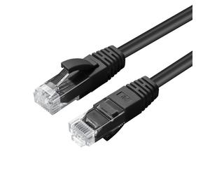 Microconnect UTP605S cavo di rete Nero 5 m Cat6 U/UTP [UTP] (U/UTP CAT6 5M Black LSZH - Unshielded Network Cable, - LSZH, 4x2xA NEW