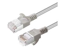 Microconnect V-FTP6A0025-SLIM cavo di rete Grigio 0,25 m Cat6a U/FTP [STP] (CAT6A U-FTP Slim, LSZH, 0.25m - Network Cable, Grey NEW
