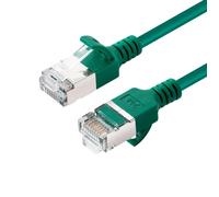 Microconnect V-FTP6A10G-SLIM cavo di rete Verde 10 m Cat6a U/FTP [STP] (CAT6A U-FTP Slim, LSZH, 10m - Network Cable, Green - Wa NEW