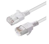 Microconnect V-FTP6A10W-SLIM cavo di rete Bianco 10 m Cat6a U/FTP [STP] (CAT6A U-FTP Slim, LSZH, 10m - Network Cable, White - W NEW