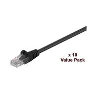 Microconnect V-UTP502SVP cavo di rete Nero 2 m Cat5e U/UTP [UTP] (U/UTP CAT5e 2m