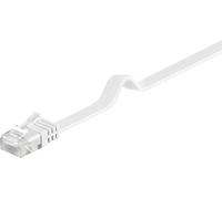 Microconnect V-UTP6015W-FLAT cavo di rete Bianco 1,5 m Cat6 U/UTP [UTP] (U/UTP CAT6 1.5M White Flat - Unshielded Network Cable, NEW