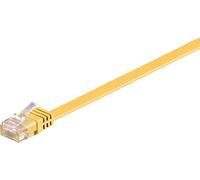 Microconnect V-UTP601Y-FLAT cavo di rete 1 m Cat6 U/UTP (UTP) Giallo