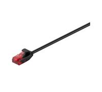 Microconnect V-UTP6075S-SLIM cavo di rete 7,5 m Cat6 U/UTP (UTP) Nero