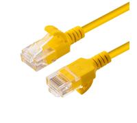 Microconnect V-UTP6A0015Y-SLIM cavo di rete Giallo 0,15 m Cat6a U/UTP (UTP) NEW
