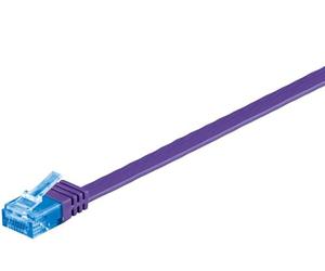 MicroConnect - V-utp6a005p-flat 0.5m cat6a u/utp (utp) viola - cavo di rete (rj-45, rj-45, maschio/maschio, cat6a, u/utp (utp), viola)