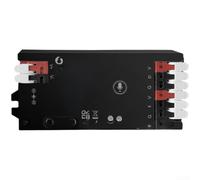 Microcontroller ESP32 per strisce LED con supporto microfono per display responsivi musicali 5-24 V con regolazione efficiente della potenza (nero)