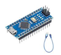 Microcontrollore Scheda di sviluppo Binghe Microcontrollore Schede Madri con CH340 Chip 5V 16MHz MICRO Interfaccia versione saldata con Cavo USB compatibile con Arduino