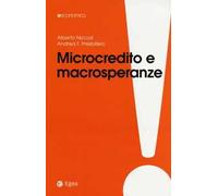 Microcredito e macrosperanze