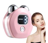 Microcurrent Face Device, portatile Face Massager, 2,36 x 2,09 in Skin Toning Tool at Home or Travel, Electric Facial Sculpting Roller, ideale per rilassamento e ringiovanimento