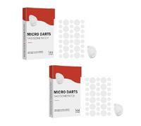 Microdarts Tag'gone Nano Patch,Pimple Care Patches for Face and Skin,Natural Skin and Face Care Patch,Invisible Blemish Cover,Suitable for All Skin Types (2 boxes)