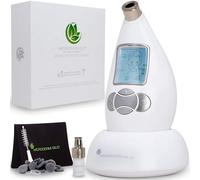 Microderm GLO Diamond Microdermabrasion Macchina e strumento di aspirazione Kit micro dermoabrasione clinico per anti invecchiamento, sistema avanzato di trattamento del viso per la casa