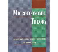 Microeconomic Theory by Andreu Mas-Colell (1995-09-07)