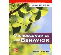 Microeconomics and behavior. 2024 release