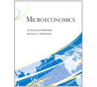 Microeconomics by B. Douglas Bernheim (2007-12-07)