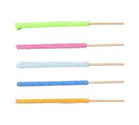Microfiber Car Detail Cleaning Brush Long Handle Air Conditioner Blind Narrow Dust Collector Stick Auto Wash Cloth Brushes Tools(3pcs Random Color)