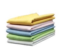 Microfiber Cleaning Cloth, Musical Instrument Wiping Rag Set of 5, Anti Static Multipurpose Cloth for Piano, Violin, Guitar, Electric Bass, Wind Instruments, 9.84x9.84 Inches