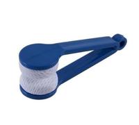 Microfiber Eyeglass Cleaning Tool - Premium Portable Lens Cleaner, Features Ultra-Fine Lint-Free Microfiber Pads For Gentle Oil And Smudge Removal | Precision-Calibrated Tension Arms Provide Consisten
