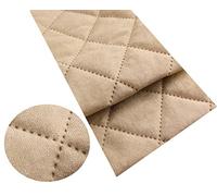 Microfibra Alka Imitat Trapuntato Tessuto per mobili Tessuto al Metro Tessuto Imbottito camoscio 50 x 150 cm