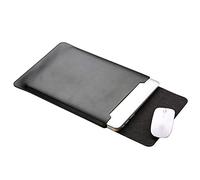 Microfibra Resistente all'acqua PU Pelle Laptop Sleeve Custodia Protettiva per 12 Pollici Macbook/Lenovo Yoga Book/Asus Transformer 3 Pro T303UA Nero