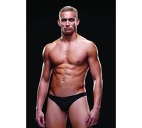 Microfibra tanga per Baci Envy, negra, mediana / grande