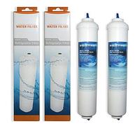 Microfilter DA2010CB | Confezione da 2 - Filtro dell'acqua esterno per frigorifero compatibile con Samsung DA29-10105J - HAFEX/EXP/LG 5231JA2010B Haier/Wpro - Whirlpool USC100/Beko/Haier Frigorifero