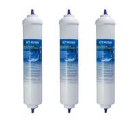 Microfilter K3 - 3 filtri originali per frigorifero, 1 micron, compatibili con Samsung, LG, Daewoo, Rangemaster, Beko