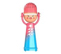 Microfoni di karaoke per bambini, microfono giocattolo - Altoparlante cantante portatile con luce | Voce divertente che cambia giocattolo musicale sensoriale, attività di apprendimento in età prescola