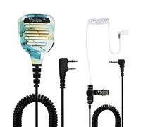Microfoni impermeabili compatibili con radio Baofeng BF-F8HP UV-82 UV-5R e Kenwood BTECH Retevis TYT Radios Speaker Mic walkie Talkie Radio Accessori