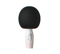 Microfoni per Bambini Portatile Palmare Mic Speaker Macchina Compatibile con Smart Phone PC per la Casa KTV Party Bianco