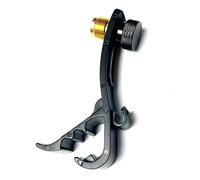 Microfoni regolabili Morsetti per montaggio a batteria Microfoni per batteria Clip di fissaggio per tamburo Rim Mic Clip per batteria professionale Facile installazione Clip per batteria