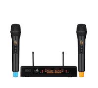 Microfoni Wireless, Microfono Wireless Base 3 Effetto riverbero microfono dinamico UHF professionale for altoparlanti Party KTV microfoni e ricevitore wireless