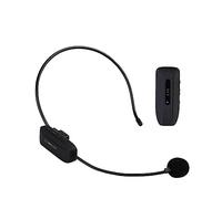 Microfoni Wireless, Trasmettitore for microfono wireless montato sulla testa 2.4G con ricevitore for guida turistica didattica for altoparlanti con amplificatore vocale microfoni e ricevitore wireless