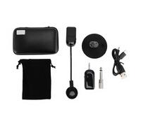 Microfonico Wireless 2.4G per Strumenti Musicali (Chitarra, Violino, Fisarmonica, Violoncello), Qualità Audio HiFi, Antidisturbo, Pickup Regolabile a 360° per Per
