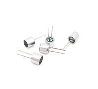 Microfono 6050P completamente direzionale 6 * 5MM utilizzato for il controllo del suono della lampada MIC Electret 10 pezzi