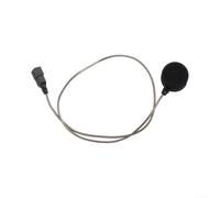 Microfono a braccio aggiornato per Cardo per cuffie con cancellazione del rumore spirituale con filo placcato argento per casco, comunicazione audio, caschi fuoristrada (morbido)
