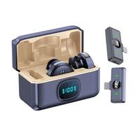 Microfono a clip, portatile per una registrazione audio chiara, bavero cablato a mani libere, audio migliorato per interviste, streaming, podcast, registrazione video, design compatto e leggero