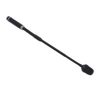 Microfono a Collo di Cigno DJ, Microfono DJ Dinamico XLR Maschio a 3 Pin per Mixer, Microfono DJ a Collo di Cigno con Tubo Flessibile in Metallo per Applicazioni Vocali